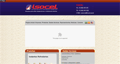 Desktop Screenshot of isocel.com.br